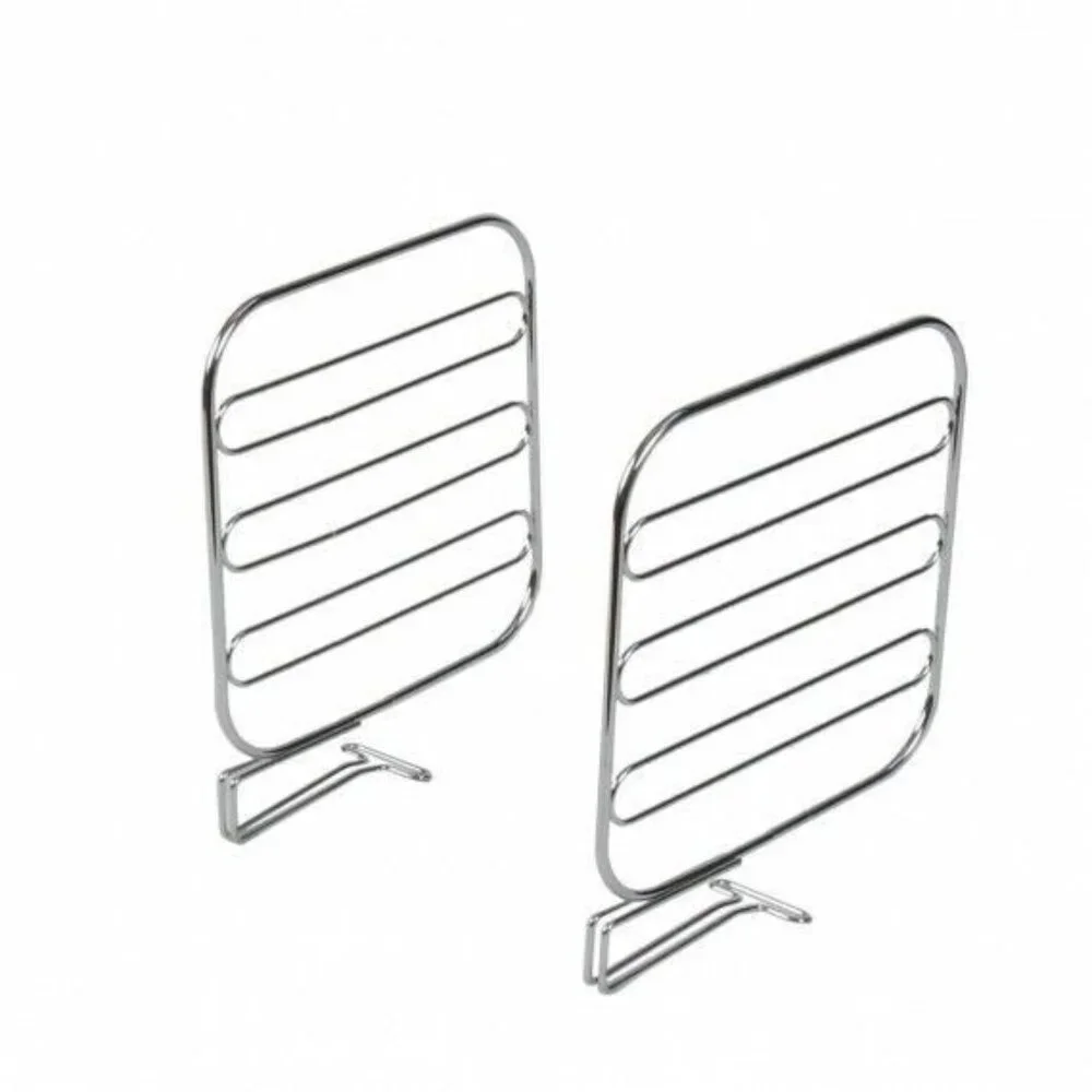 Interdesign Classico Shelf Divider Set of 2 Chrome 06650